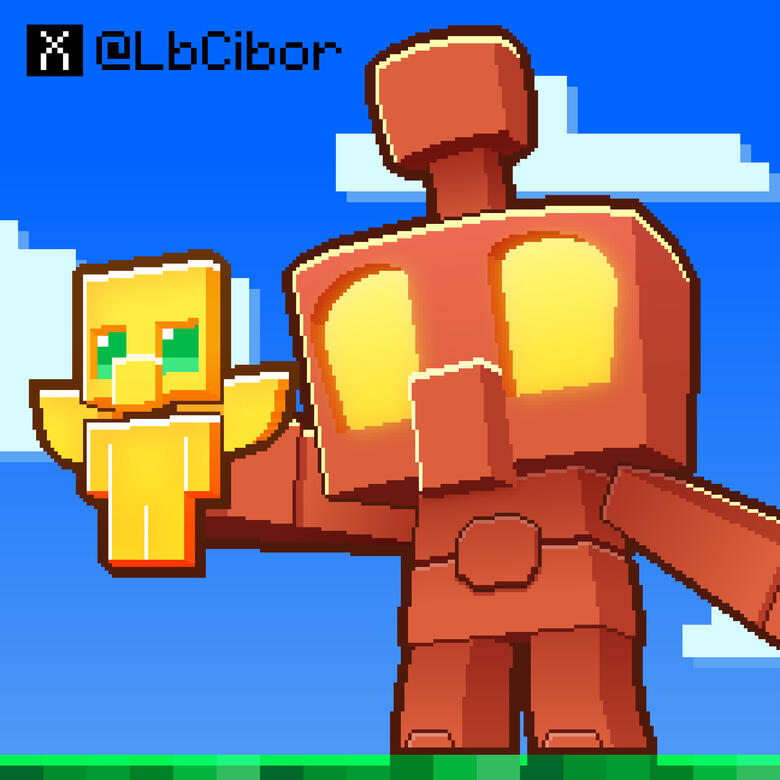 Copper Golem Fan art